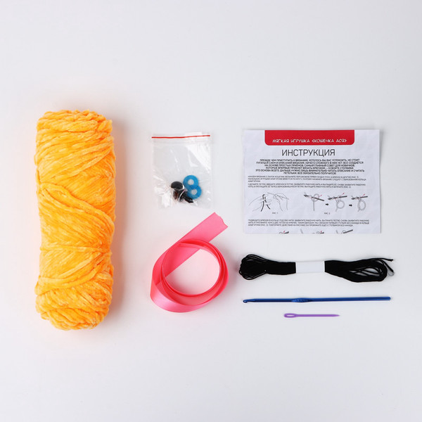 Изображение товара Набор для вязания Арт Узор Кошечка Ася / 10537921