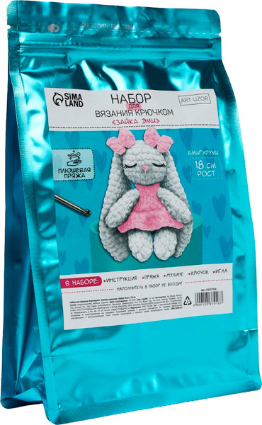 Изображение товара Набор для вязания Арт Узор Зайка Эми / 10537918