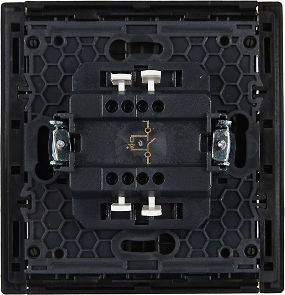 Изображение товара Выключатель IEK Forte&Piano FP-V10-1-10-1-K02 (черный)