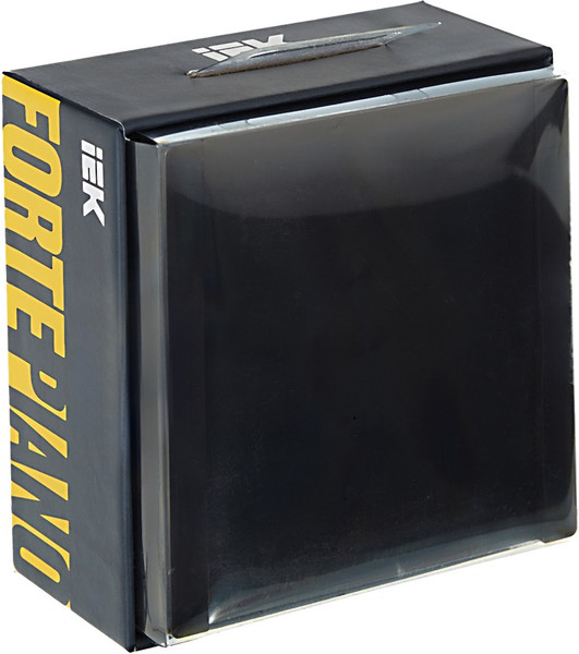 Изображение товара Выключатель IEK Forte&Piano FP-V12-0-10-1-K02 (черный)