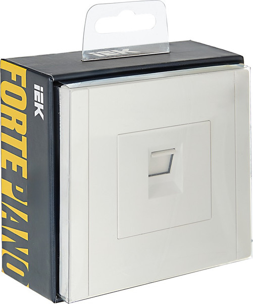 Изображение товара Розетка IEK Forte&Piano FP-K10-1-K01 (белый)