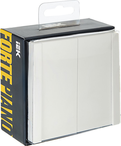 Изображение товара Выключатель IEK Forte&Piano FP-V20-0-10-1-K01 (белый)