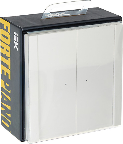 Изображение товара Выключатель IEK Forte&Piano FP-V20-1-10-1-K01 (белый)