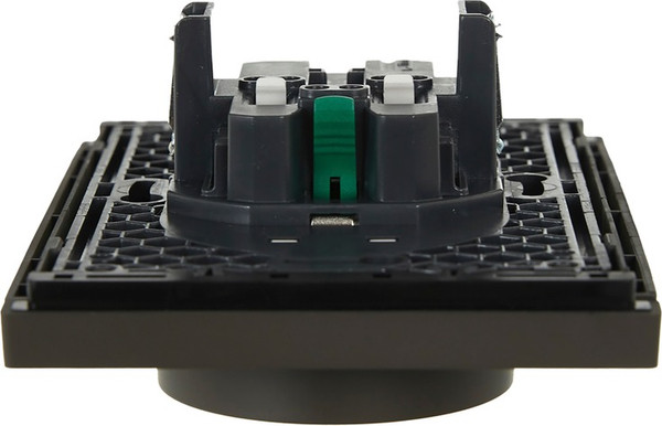 Изображение товара Розетка IEK Forte&Piano FP-R21-16-1-K03 (серый)