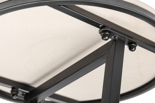 Изображение товара Журнальный столик Mio Tesoro Элиза (белый/черный)