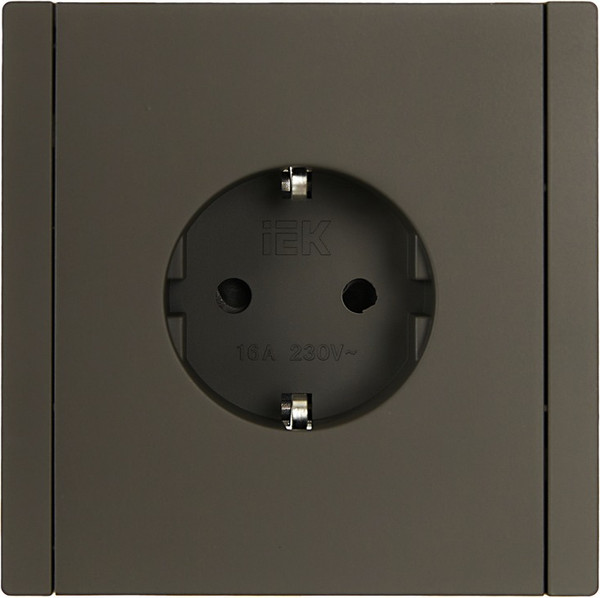 Изображение товара Розетка IEK Forte&Piano FP-R14-16-K03 (серый)