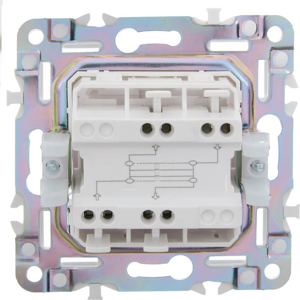 Изображение товара Выключатель IEK Skandy SK-V13-0-10-K01 (арктический белый)