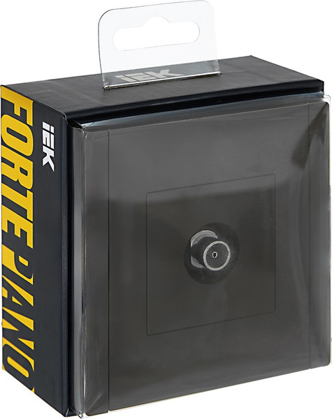 Изображение товара Розетка IEK Forte&Piano FP-A10-O-K03 (серый)