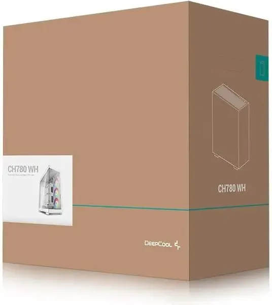 Изображение товара Корпус для компьютера Deepcool CH780 White (R-CH780-WHADE41-G-1)