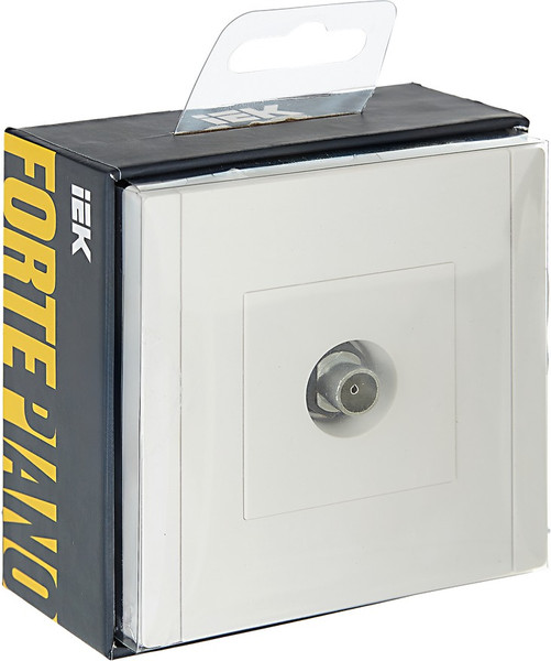 Изображение товара Розетка IEK Forte&Piano FP-A10-O-K01 (белый)