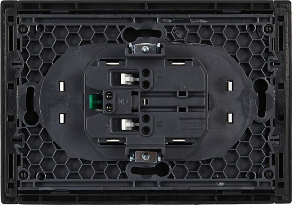 Изображение товара Розетка IEK Forte&Piano FP-R24-16-1-K02 (черный)