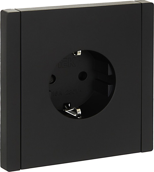 Изображение товара Розетка IEK Forte&Piano FP-R14-16-K02 (черный)