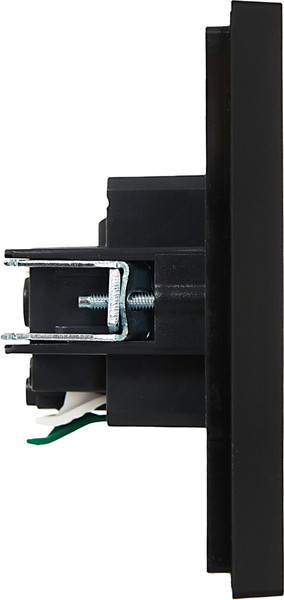 Изображение товара Розетка IEK Forte&Piano FP-R14-16-1-K02 (черный)