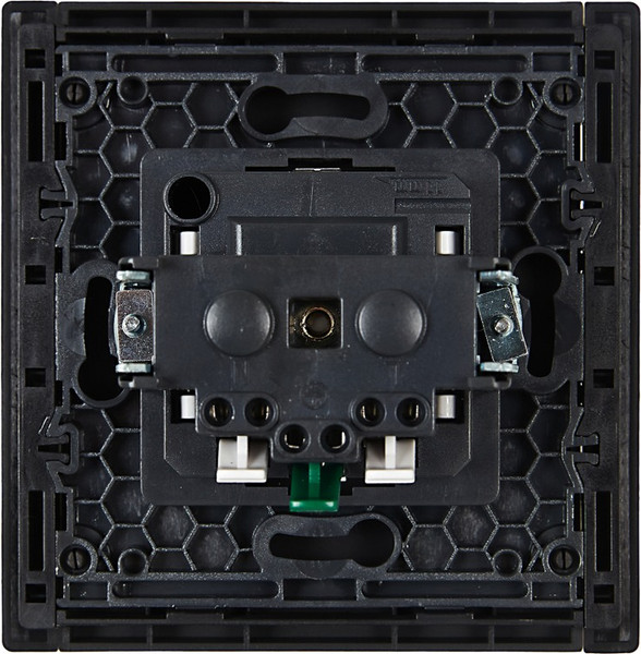 Изображение товара Розетка IEK Forte&Piano FP-R14-16-1-K02 (черный)