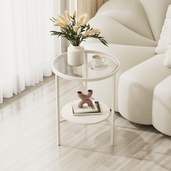 Изображение товара Журнальный столик Mio Tesoro Жак Ф 40 (белый)
