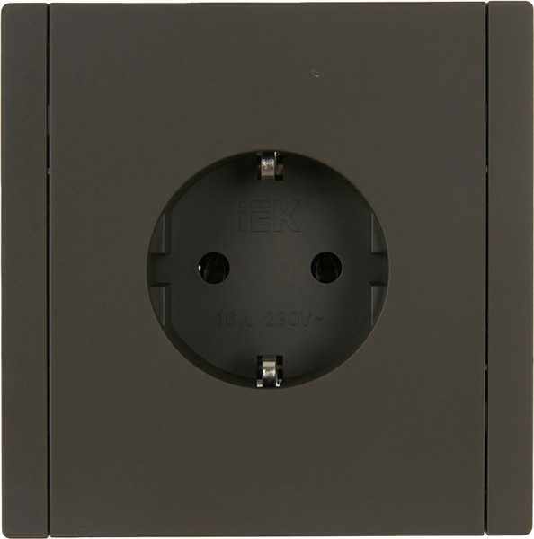 Изображение товара Розетка IEK Forte&Piano FP-R11-16-K03 (серый)