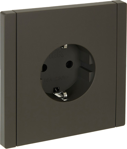 Изображение товара Розетка IEK Forte&Piano FP-R11-16-K03 (серый)