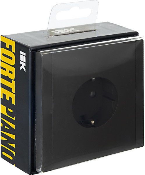 Изображение товара Розетка IEK Forte&Piano FP-R11-16-1-K03 (серый)