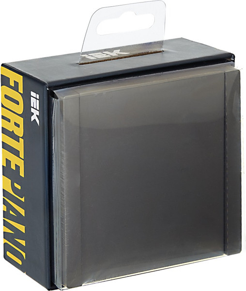 Изображение товара Выключатель IEK Forte&Piano FP-V12-0-10-1-K03 (серый)