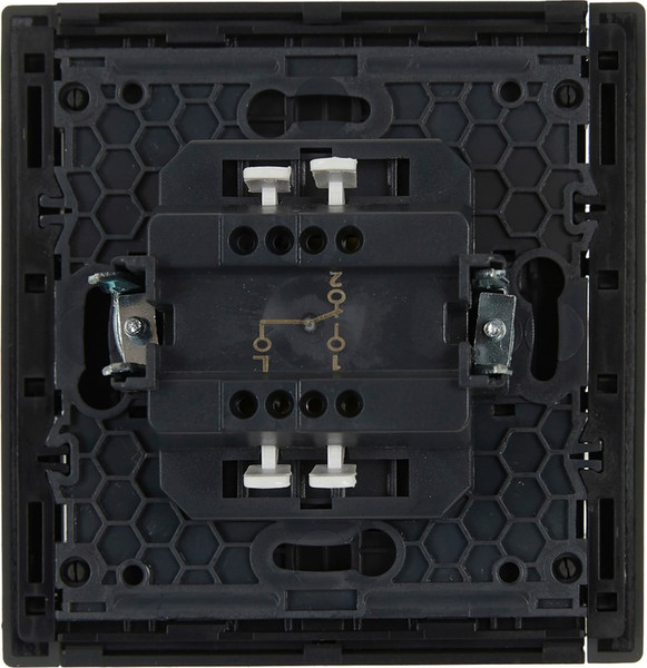 Изображение товара Выключатель IEK Forte&Piano FP-V12-0-10-1-K03 (серый)