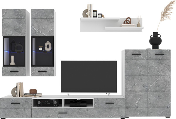 Изображение товара Горка Интерлиния Neo-1 с подсветкой (керамика/белый)