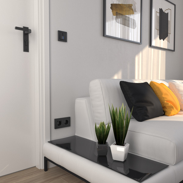 Изображение товара Лицевая панель Werkel W1279508 (черный)