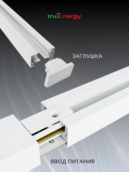 Изображение товара Шинопровод Truenergy 25015 (2м, белый)