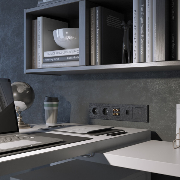 Изображение товара Лицевая панель Werkel W1296008 (черный)