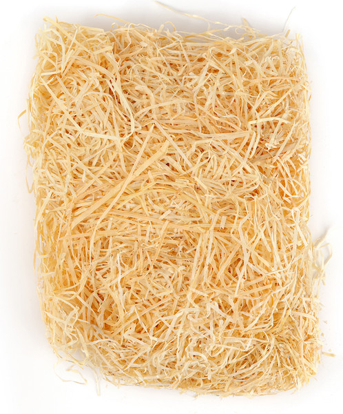 Изображение товара Бумажный наполнитель Sima-Land Сено / 10450055 (100г, бежевый)