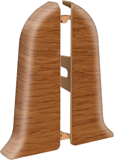 Изображение товара Заглушка для плинтуса Ideal К55 Классик 217 Дуб темный (2шт, флоупак)