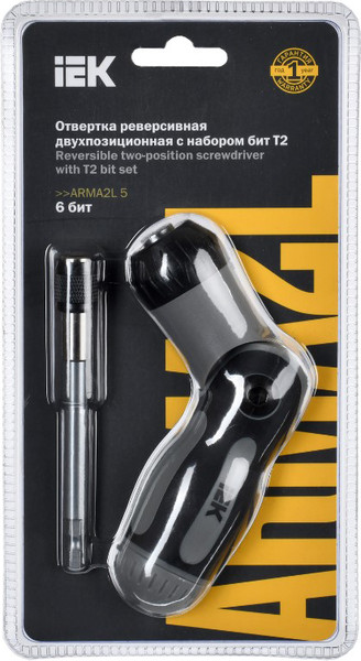 Изображение товара Отвертка IEK A2L5-SC41-T2-N1-07