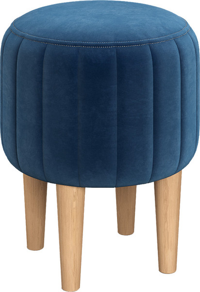 Изображение товара Пуф Monofix Амма круглый (синий №26)