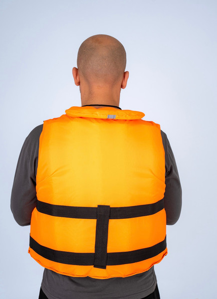 Изображение товара Страховочный жилет MedNovtex 100кг (камуфляж/оранжевый)