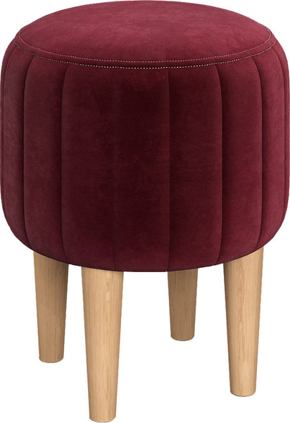 Изображение товара Пуф Monofix Амма круглый (винный №63)