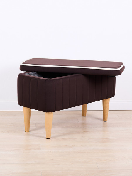 Изображение товара Банкетка Monofix Амма с ящиком для хранения (коричневый №24)