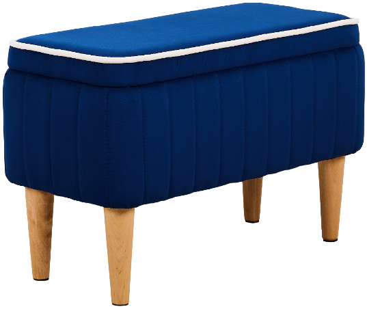 Изображение товара Банкетка Monofix Амма с ящиком для хранения (синий №26)