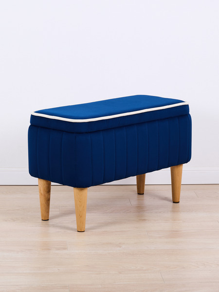 Изображение товара Банкетка Monofix Амма с ящиком для хранения (синий №26)