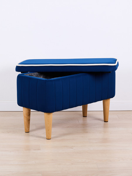 Изображение товара Банкетка Monofix Амма с ящиком для хранения (синий №26)