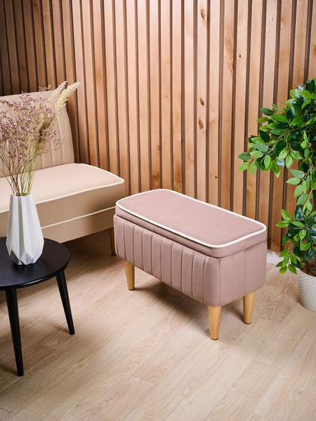 Изображение товара Банкетка Monofix Амма с ящиком для хранения (светло-коричневый №6)