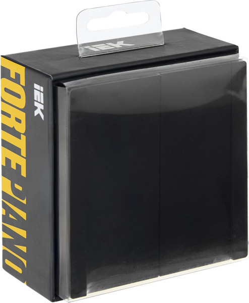 Изображение товара Выключатель IEK Forte&Piano FP-V20-0-10-1-K02 (черный)
