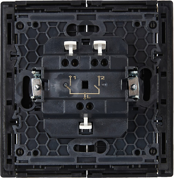 Изображение товара Выключатель IEK Forte&Piano FP-V20-0-10-1-K02 (черный)