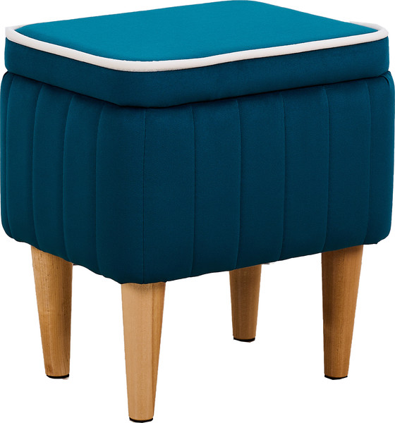 Изображение товара Пуф Monofix Амма с ящиком для хранения (изумрудный №20)