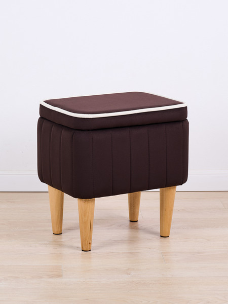 Изображение товара Пуф Monofix Амма с ящиком для хранения (коричневый №24)