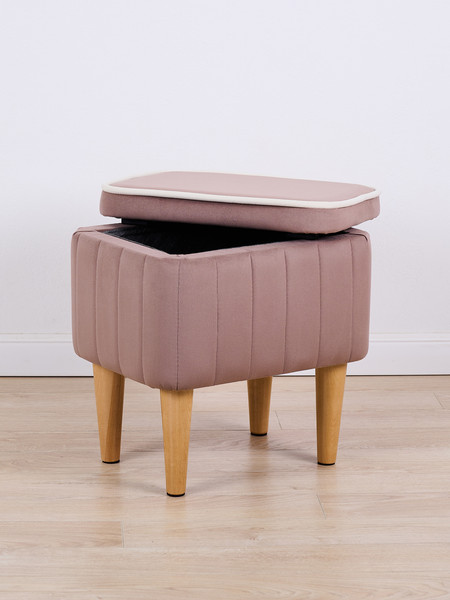 Изображение товара Пуф Monofix Амма с ящиком для хранения (светло-коричневый №6)