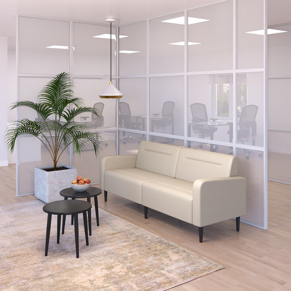 Изображение товара Диван Monofix Фоксет 202см (экокожа крем)