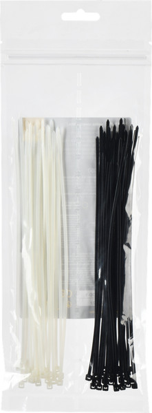 Изображение товара Стяжка для кабеля IEK UNH35-N03-050 (50шт, белый/черный)