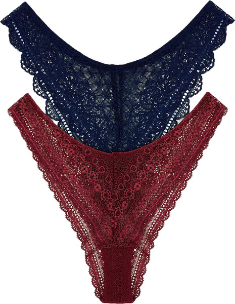 Изображение товара Комплект женских трусов Mark Formelle 412394-2 (р.94, гранатовый-1)