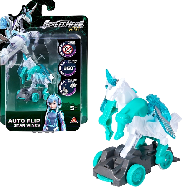 Изображение товара Игрушка-трансформер Screechers Дикие Скричеры. Автофлип Стар Вингс S5 / 62641