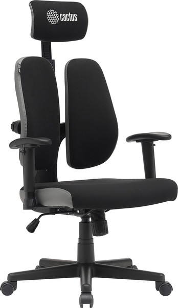 Изображение товара Кресло офисное Cactus CS-CHR-MC03-BKGY (черный/серый)