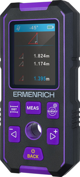 Изображение товара Детектор скрытой проводки Ermenrich Ping SM90 / 83842 (фиолетовый)